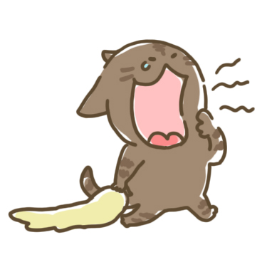 ジジ_寝起き