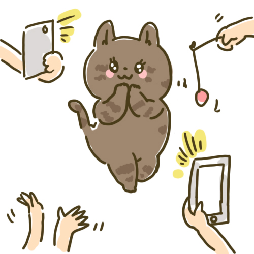 ジジちゃん_可愛がられる