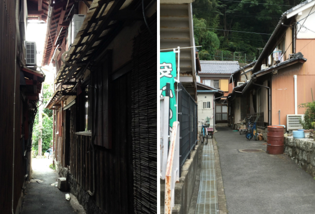 沖島の路地