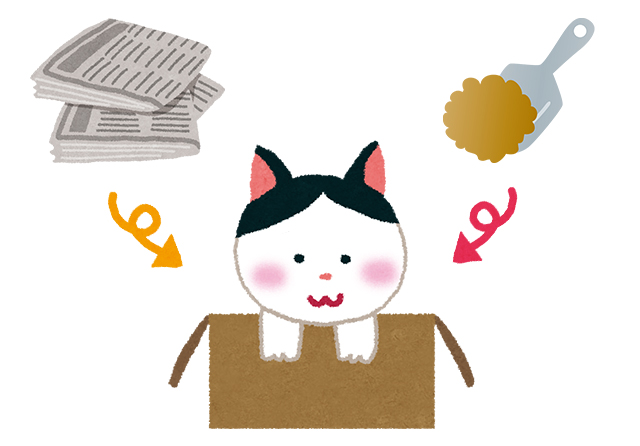 猫 トイレ 昔