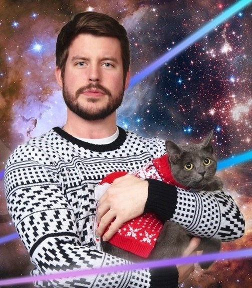 猫,海外エンタメ,スペースキャット