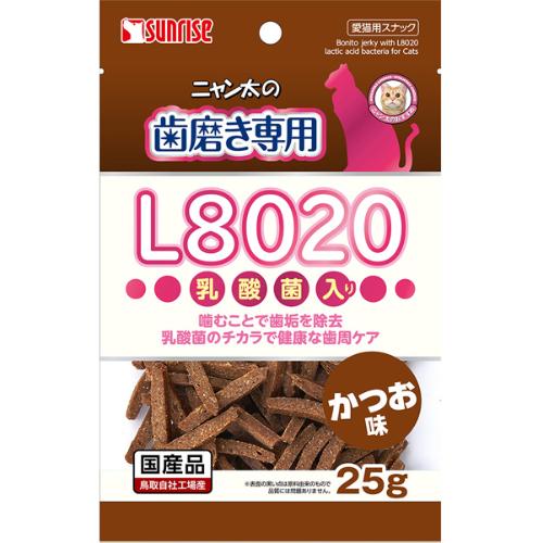 ニャン太の歯磨き専用 L8020乳酸菌入り かつお味 25g