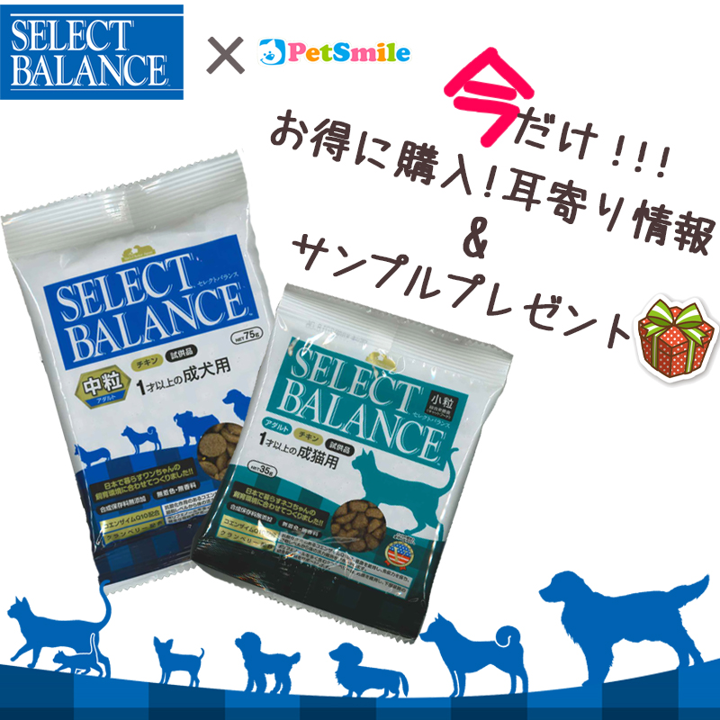 日本で暮らす愛犬・愛猫の為のフード「セレクトバランス」商品の魅力をお届け！
