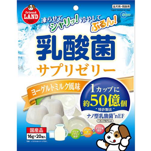 乳酸菌サプリゼリー ヨーグルトミルク風味 16g×20個