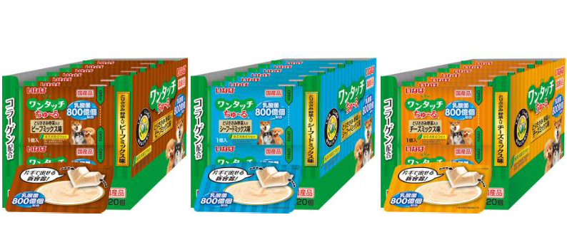いなば ワンタッチちゅ~る とりささみ 野菜味シリーズ