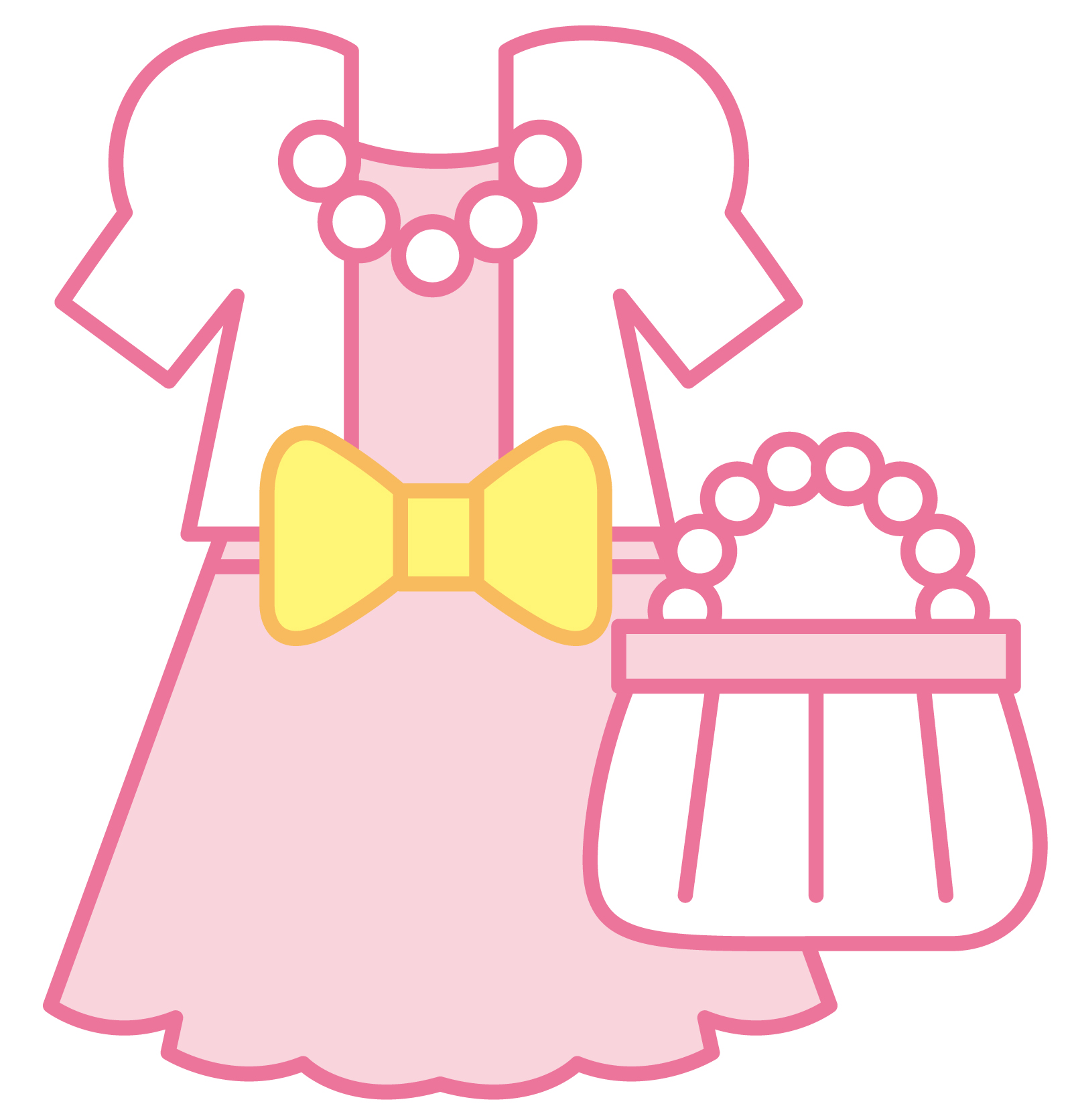 装飾の多い服
