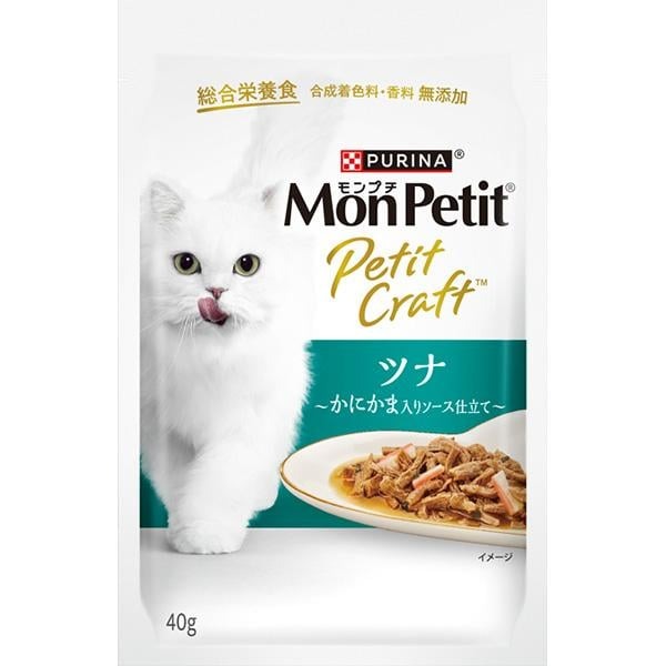 モンプチ プチクラフト ツナ かにかま入りソース仕立て