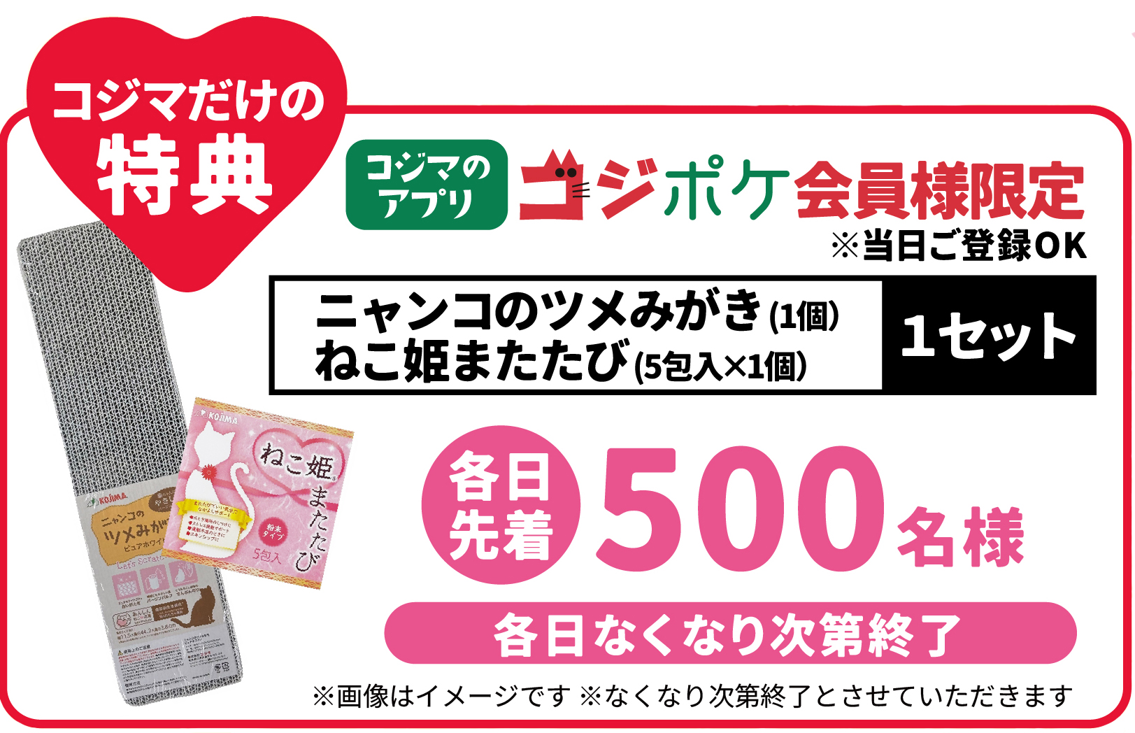 ラブリーにゃんフェスタ　プレゼント