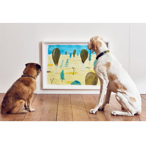 世界初！犬のために開催されたアート展覧会とは？