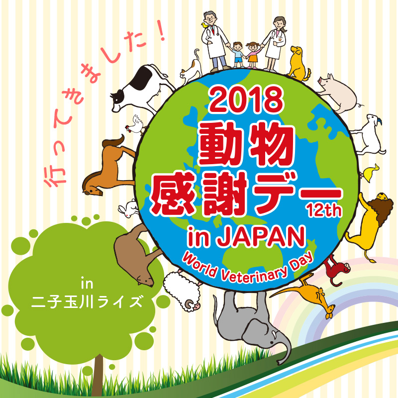 ペット同伴OKイベント！ 2018動物感謝デー in JAPAN “World Veterinary Day”に参加してきました！