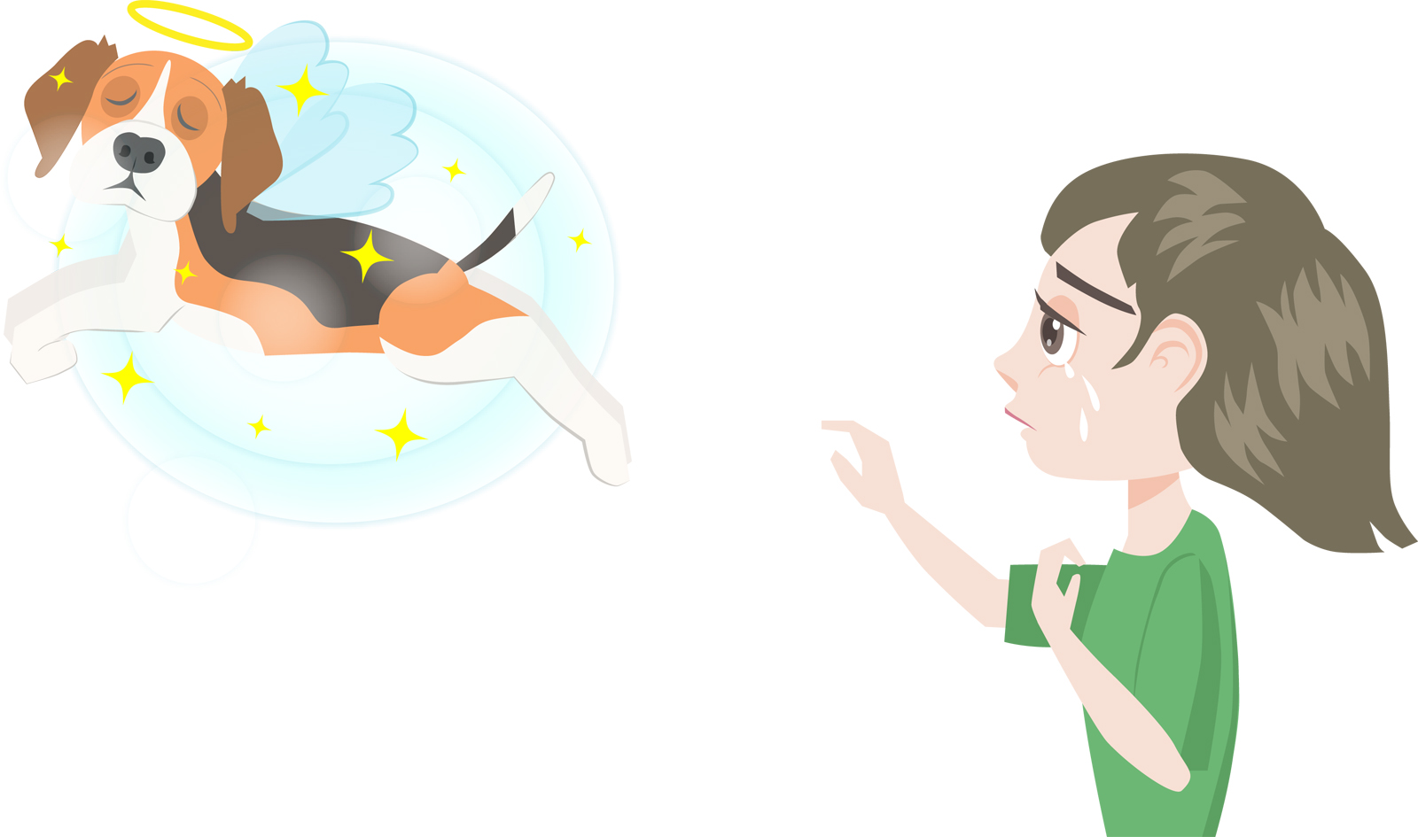 亡くなっている犬