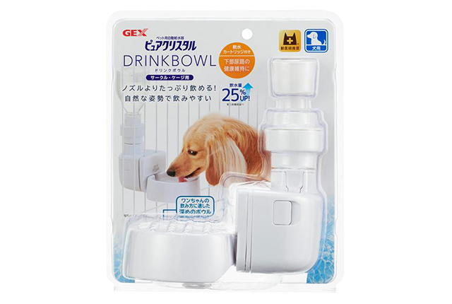 ピュアクリスタル カートリッジ式ドリンクボウル 下部尿路の健康維持に 犬用