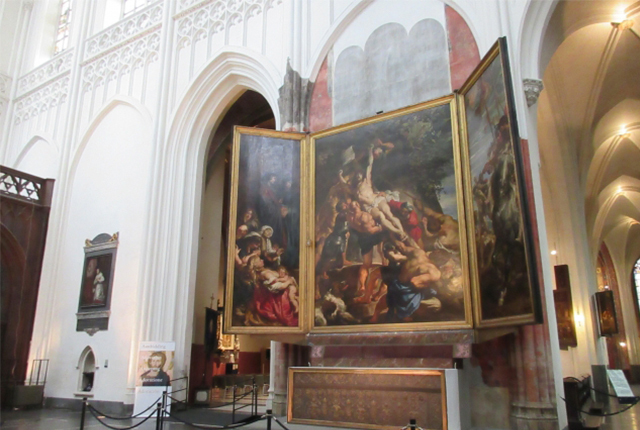 アントワープ大聖堂　絵