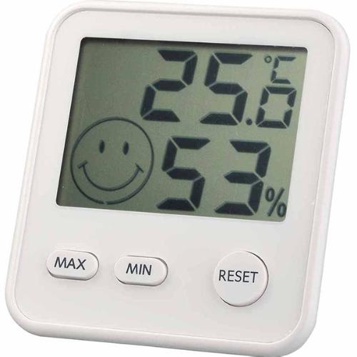 デジタルmidi温度・湿度計 ホワイト